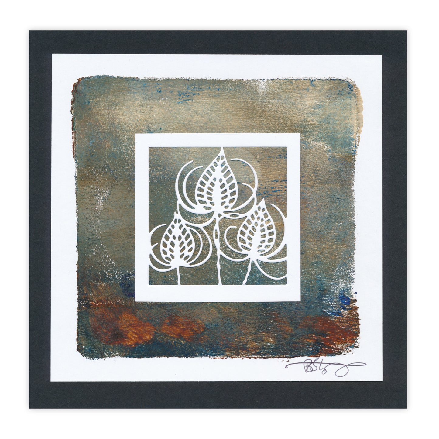 New Design Dies - 02 - Teasels Aperture Die 3" x 3"