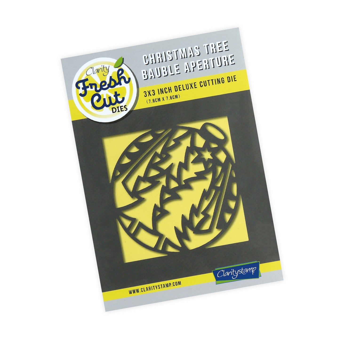New Design Dies - 11 - Christmas Tree Bauble Aperture Die 3" x 3"
