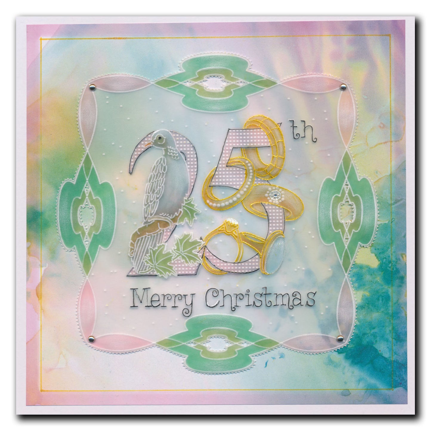 Barbara's 12 Days of Christmas A4 Groovi Plate