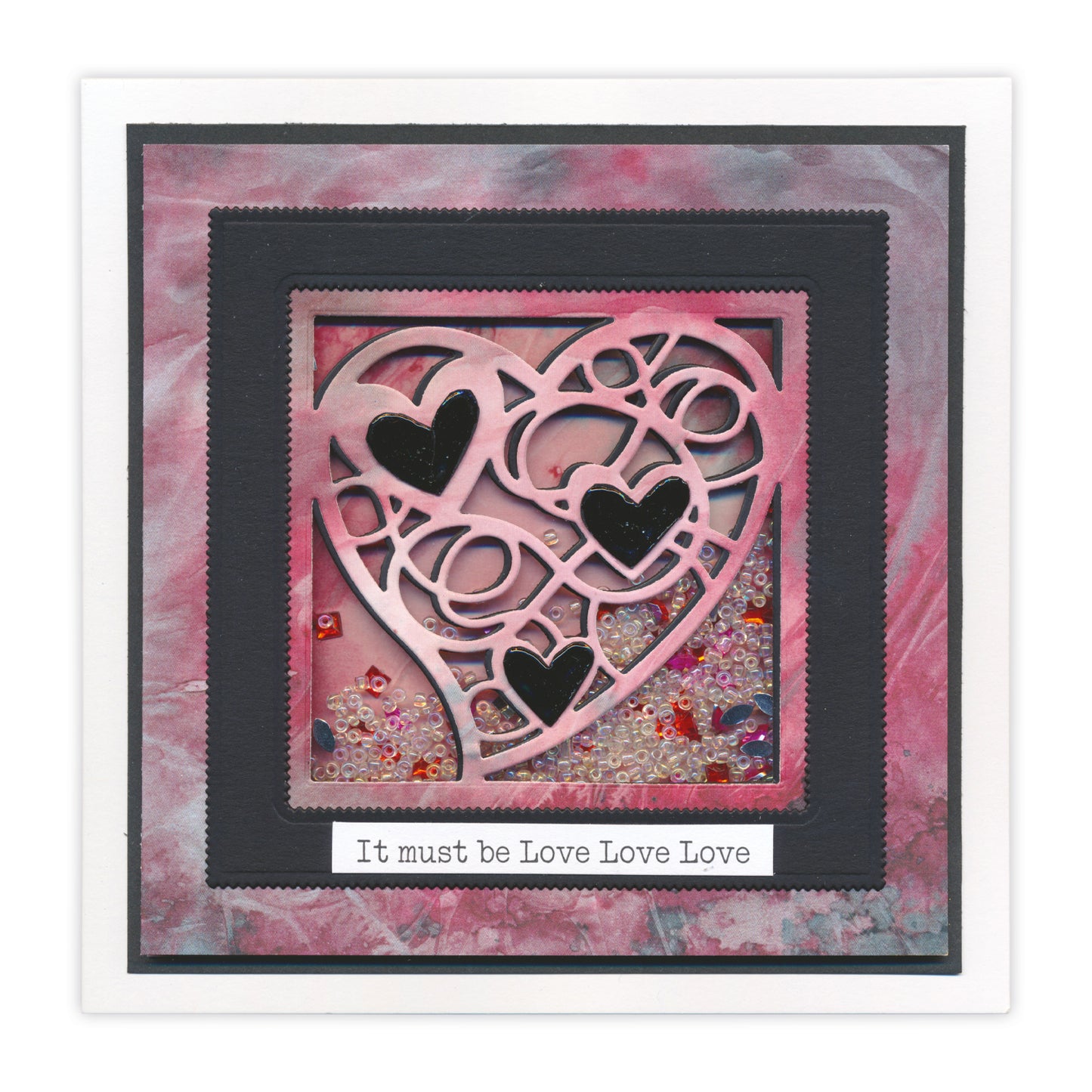 A Hearty Heart Aperture Die 3" x 3"