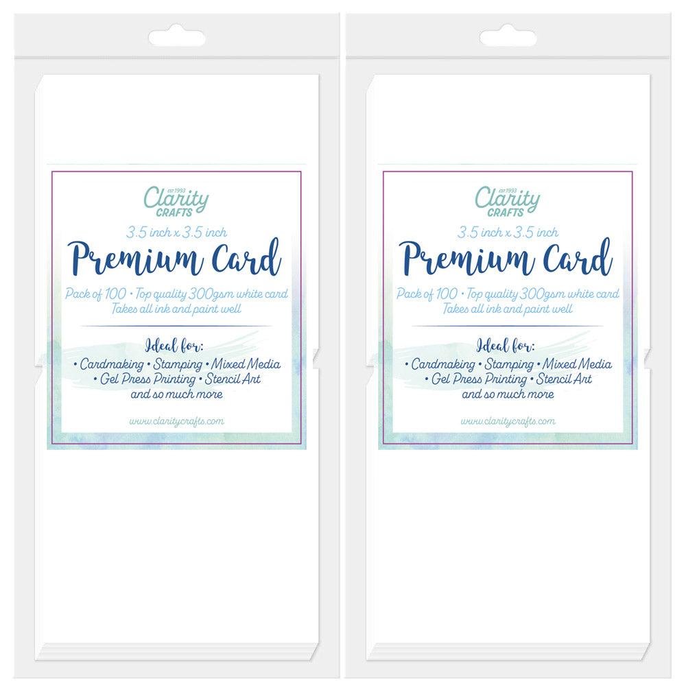 Premium Card 3.5" x 3.5" (200 Sheets)