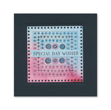 KISS by Clarity - Tina's Retro Set 2 - Bubbles, Stars & Triangles A5 Stamp Trio