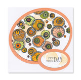 KISS by Clarity - Tina's Retro Set 2 - Bubbles, Stars & Triangles A5 Stamp Trio