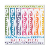 KISS by Clarity - Tina's Retro Set 2 - Bubbles, Stars & Triangles A5 Stamp Trio