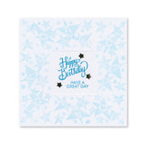 KISS by Clarity - Tina's Retro Set 2 - Bubbles, Stars & Triangles A5 Stamp Trio