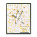KISS by Clarity - Tina's Retro Set 2 - Bubbles, Stars & Triangles A5 Stamp Trio