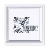 KISS by Clarity - Tina's Retro Set 2 - Bubbles, Stars & Triangles A5 Stamp Trio