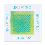 KISS by Clarity - Tina's Retro Set 2 - Bubbles, Stars & Triangles A5 Stamp Trio