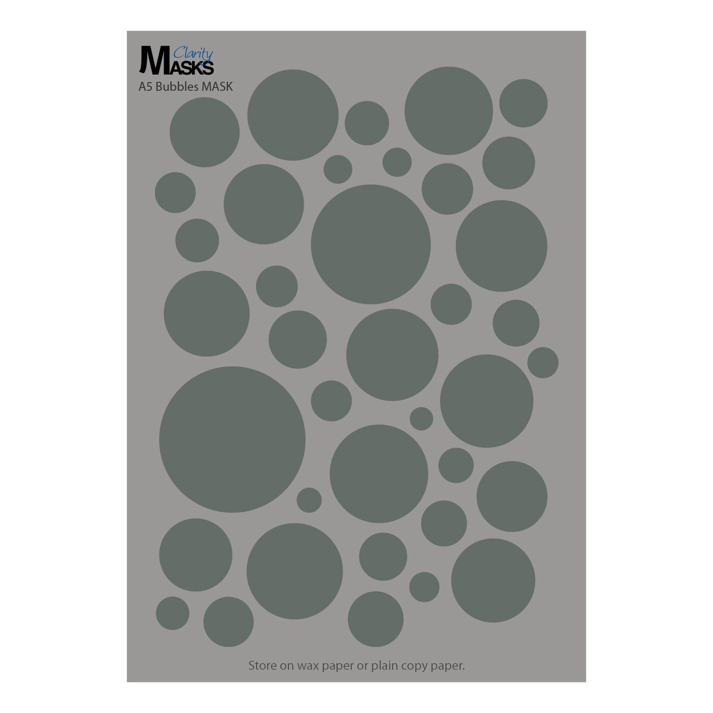 A5 Bubble Mask