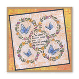 Butterfly Wreath A5 Square & A6 Square Stamp & Mask Collection