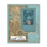 Dippy Toe Lady - Two Way Overlay A6 Stamp Set