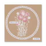 Floral Sprays A6 Stamp Collection