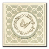 Butterfly Wreath A5 Square & A6 Stamp & Mask Collection