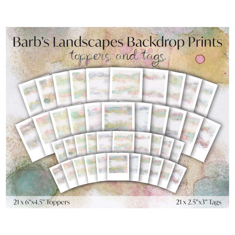 Mega Build a Landscape - Christmas A5 Stamp Set