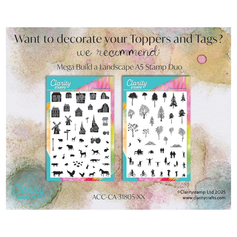 Barb's Landscapes Backdrop Prints Toppers & Tags