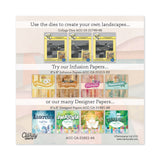 Collage Landscape Prints - 4" x 4" Card Pack