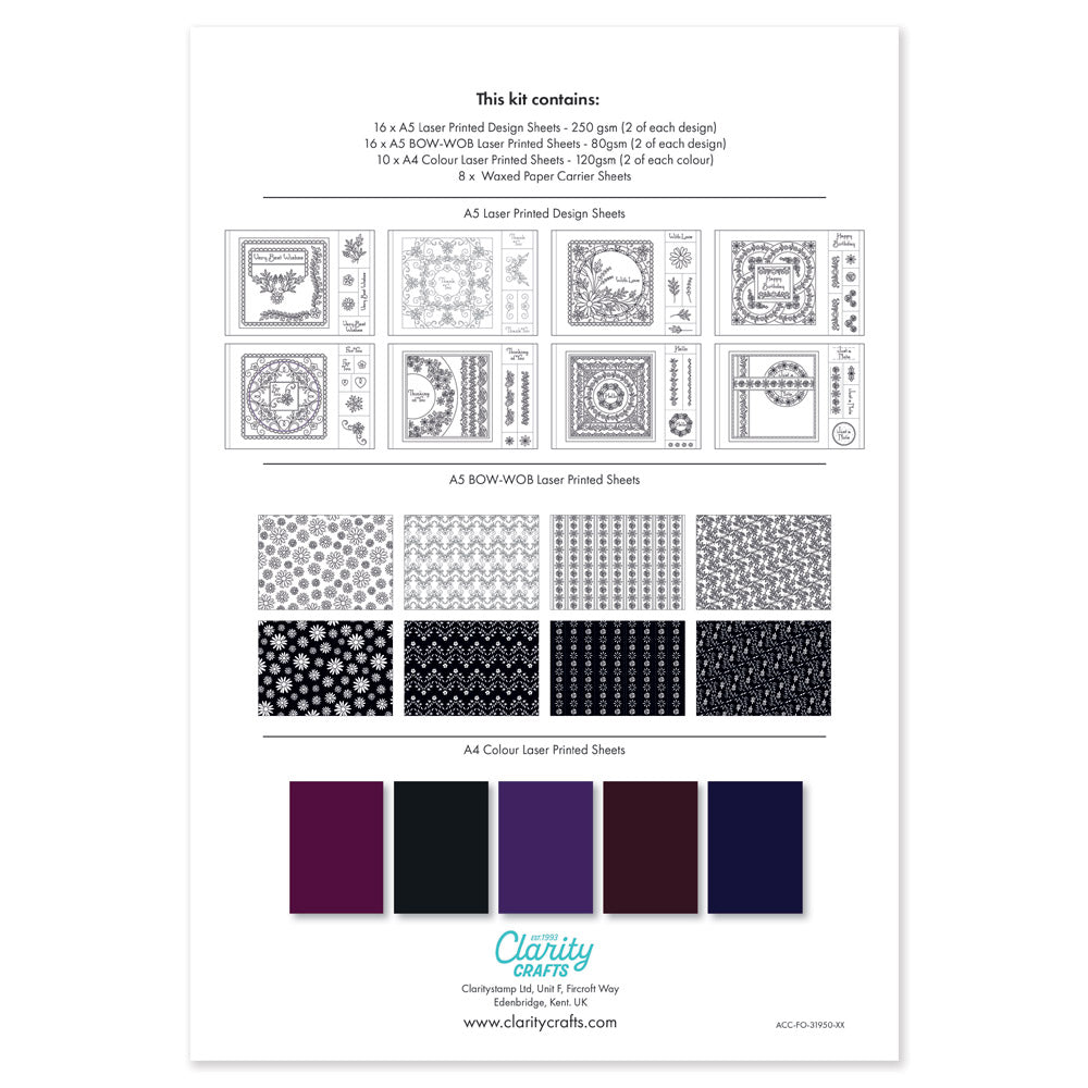 Designs for Hot Foil - Set 3 - All in One Designs