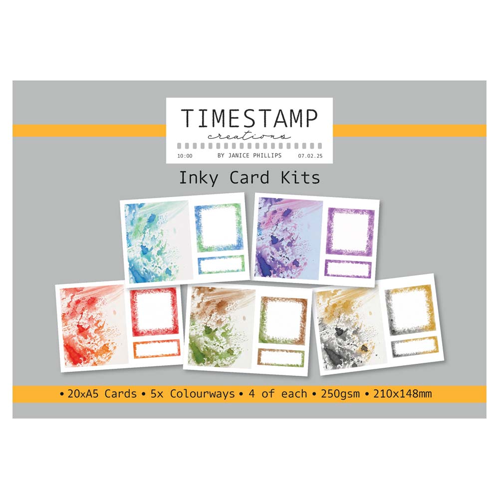 Timestamp Creations by Janice Phillips - Inky Card Kits