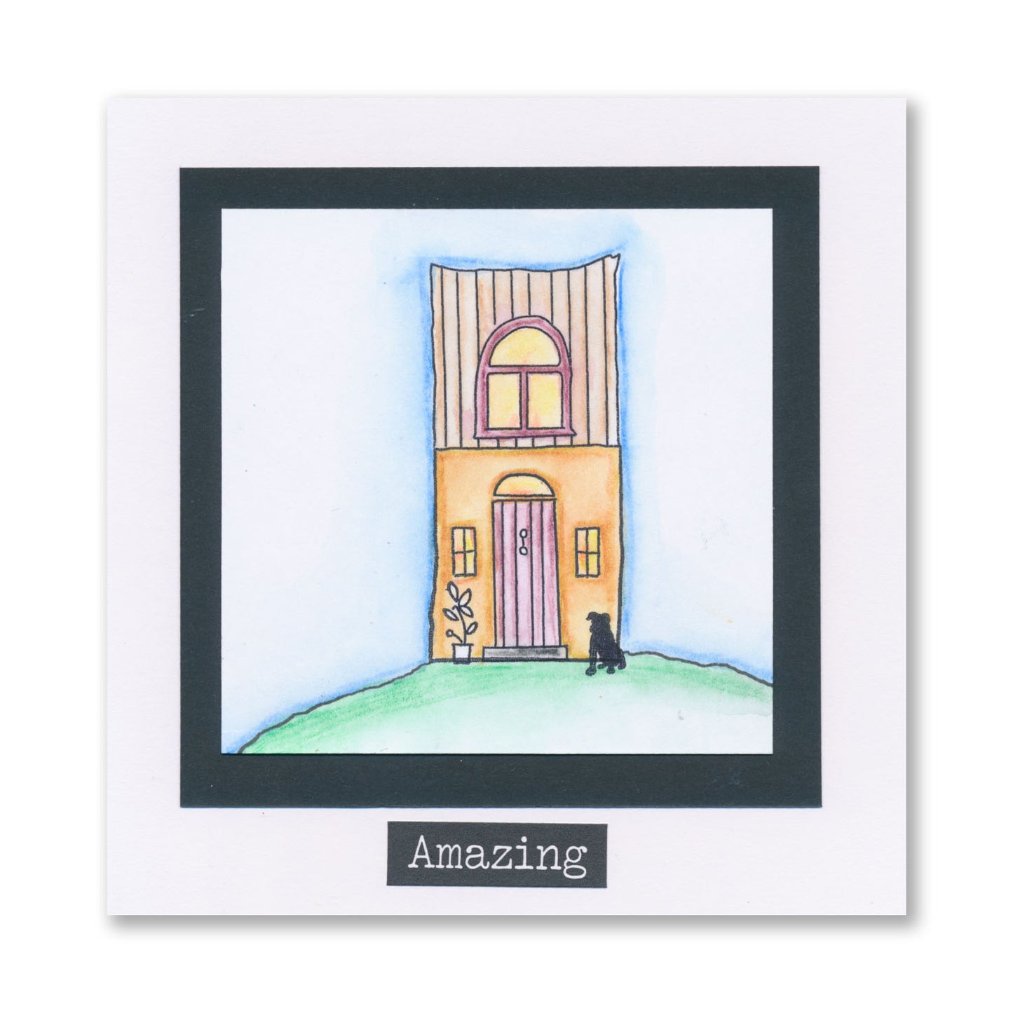 Clarity Street Build a House A5 Stamp & Mask Set