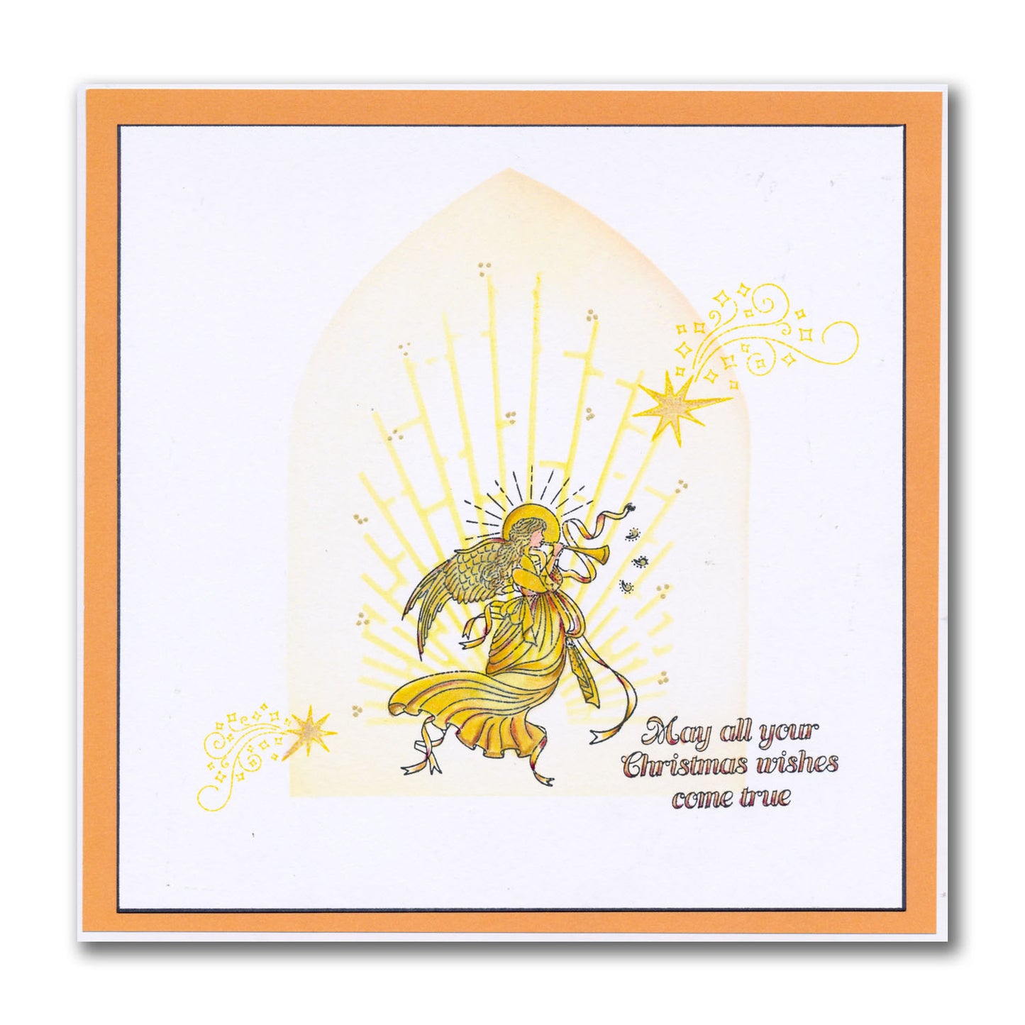 Linda's Christmas Angels - Christmas Compendium A6 Stamp Set