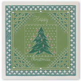 Barbara's Christmas Tree Sampler A4 Square Groovi Plate