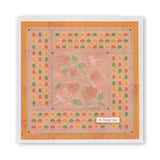 Barbara's Chinese Lantern Spray & Dragonflies A6 & Spacer Groovi Plate Trio