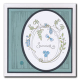 Barbara's Bijou Entwined Wreaths A6 Stamp Collection