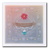 Linda's Christmas Banners A5 Square Groovi Plate
