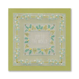 Festive Frame & Sentiments A6 Square Groovi Plate Collection