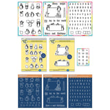 Penguins, Letterboxes, Billboards & ABC Stamp, Mask, Die & Groovi Complete Collection