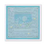 Jazz's You Brighten My Day - Floral Panels A6 Square Groovi Plate