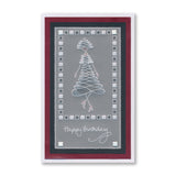 Barbara's SHAC Calligraphy Girls A5 Square Groovi Plate