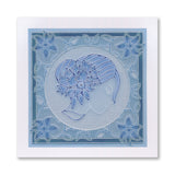 Fleur Cameo A6 Square Groovi Plate