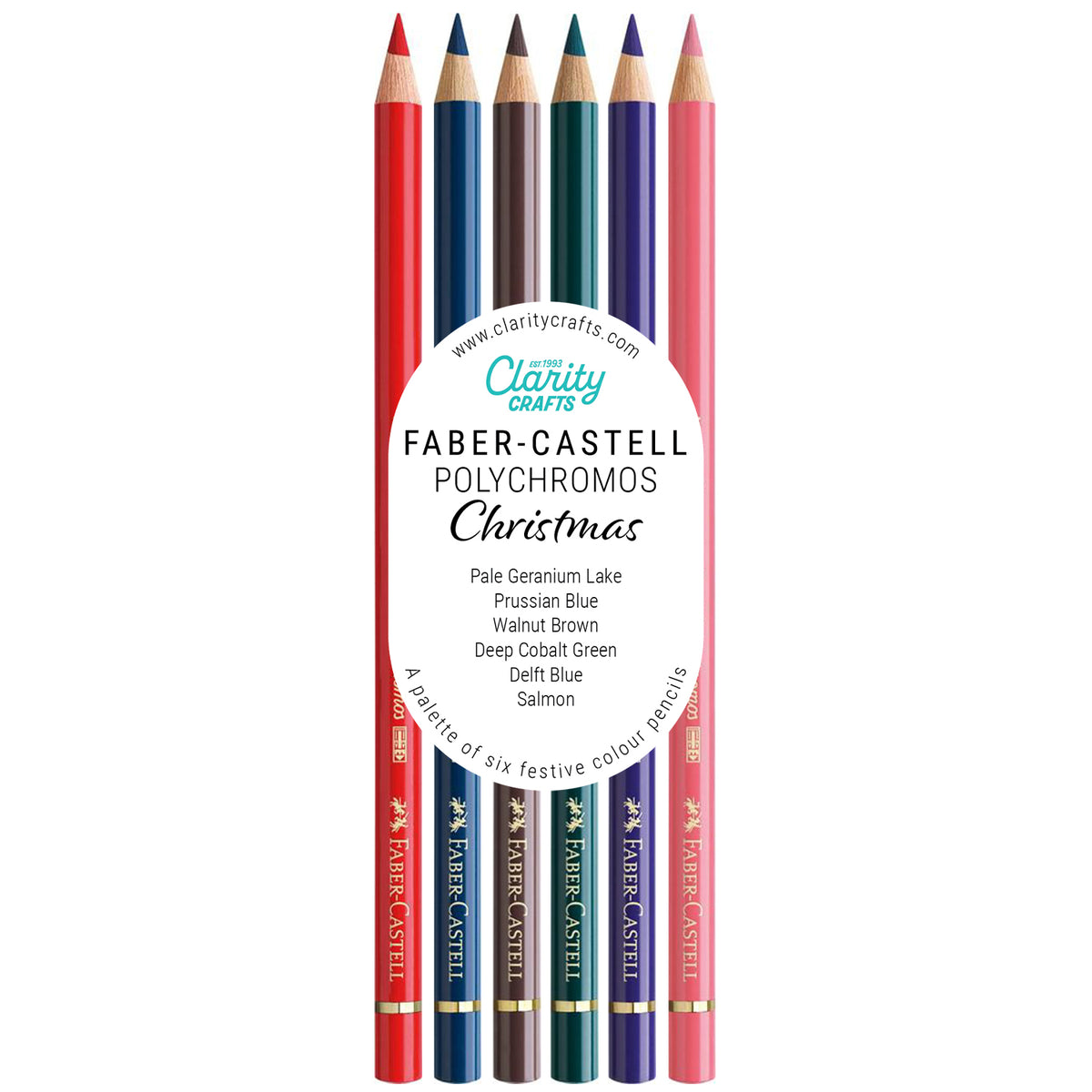 Faber-Castell Polychromos - Christmas - Set of 6 Artists' Pencils