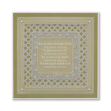Linda's Deck the Halls Nested Wraps - Christmas Treasures A5 Square Groovi Plate