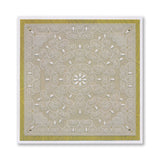 Nested Circles Lace Heart Frames A5 Square Groovi Plate