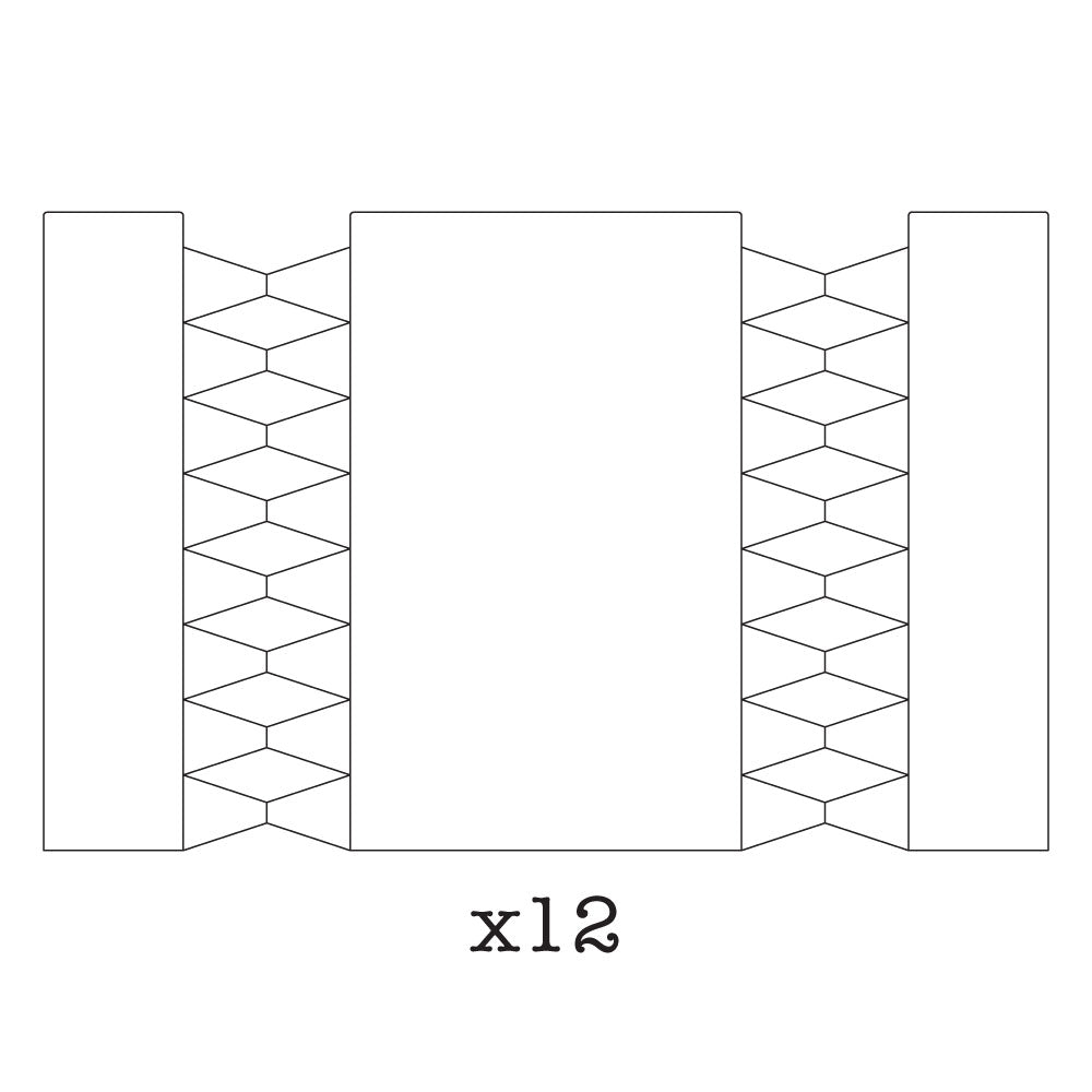 Christmas Cracker Card Blanks (Pack of 12)