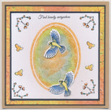 Slow Down with Clarity Cut Card Kit - Garden Bird Collection & Deluxe Book Box Storage