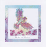 Slow Down with Clarity Cut Card Kit - Garden Bird Collection & Deluxe Book Box Storage
