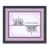 Jazz's Floral Panels & Petite Sentiments A5 Square & A7 Stamp Collection