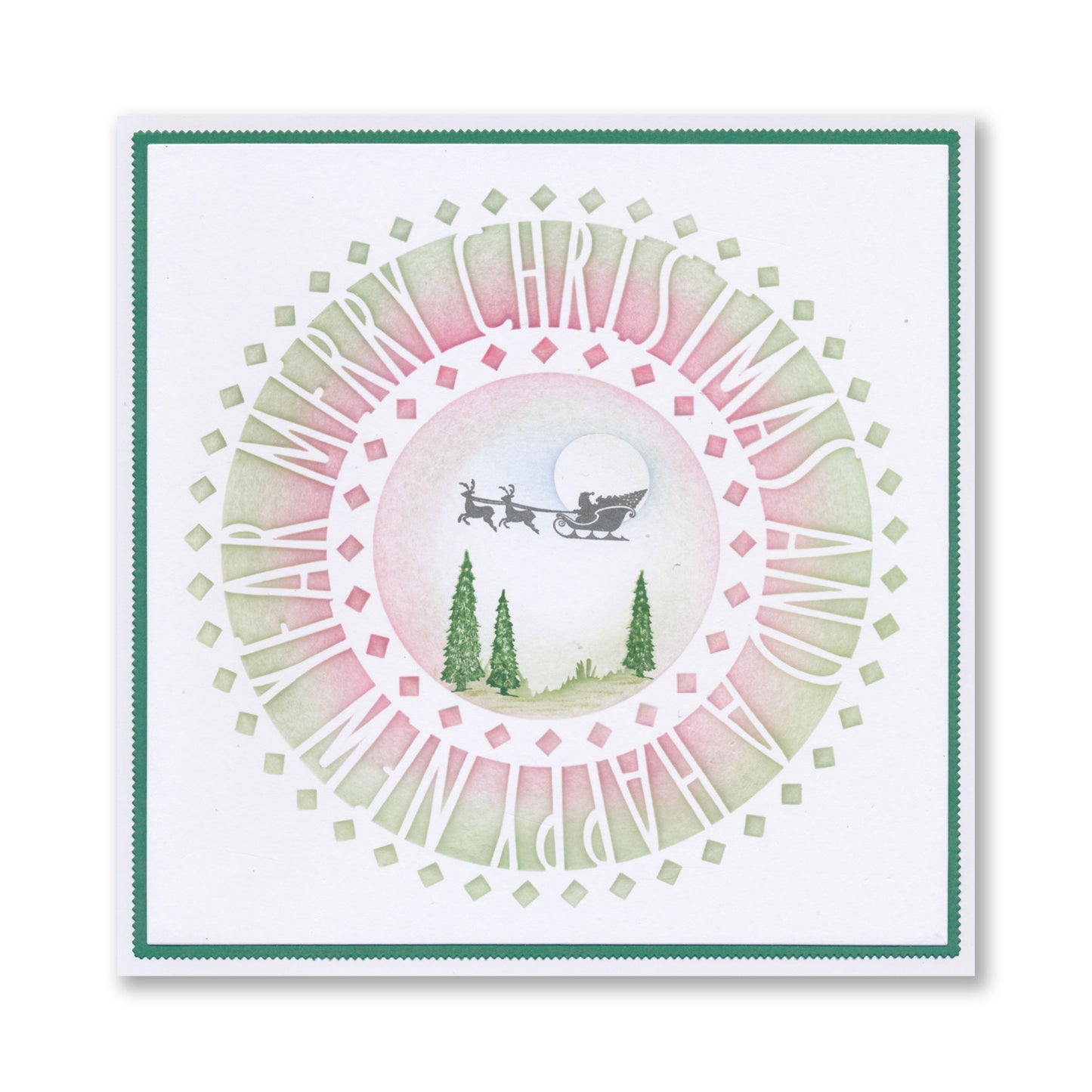 Mega Build a Landscape - Christmas A5 Stamp Set