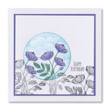 Floral Sprays A6 Stamp Collection