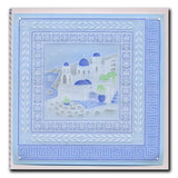 Linda's Santorini Layering Frame A4 Square Groovi Plate