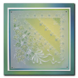 Linda's Holly & Ivy Companion A5 Square Groovi Plate
