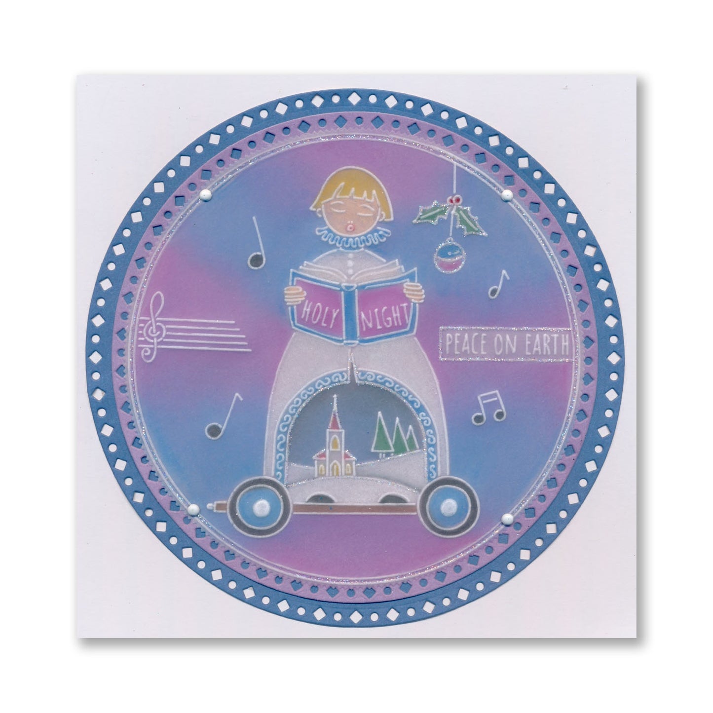 Barbara's SHAC Choir Boy Wooden Toy A6 Groovi Plate