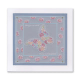 Love You So Much Butterflies A6 Groovi Plate