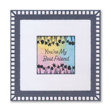 Dippy Toe Lady & Company Sampler A4 Stamp Set