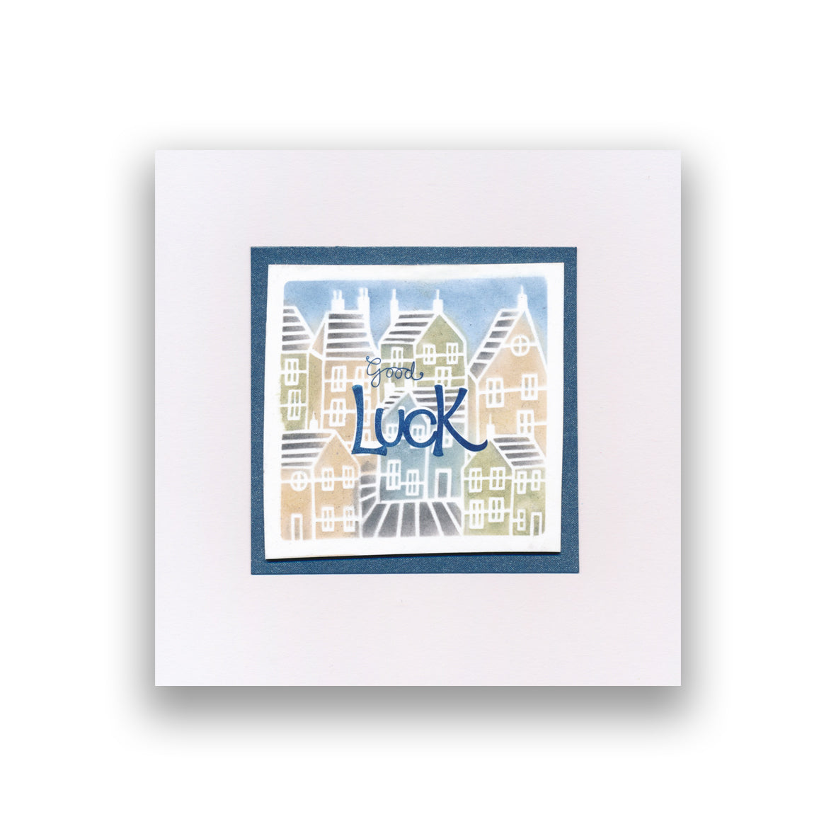 Luck - Feel Good Words - Two Way Overlay A6 Stamp & Mask Set