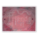 Linda's Friends Dangles A5 Groovi Plate