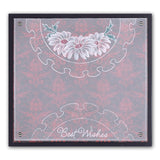 Frilly Circle & Square A5 Square Groovi Plate Collection